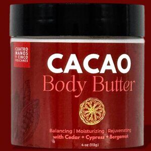 Cedar + Cypress + Bergamont Cacao Body Butter